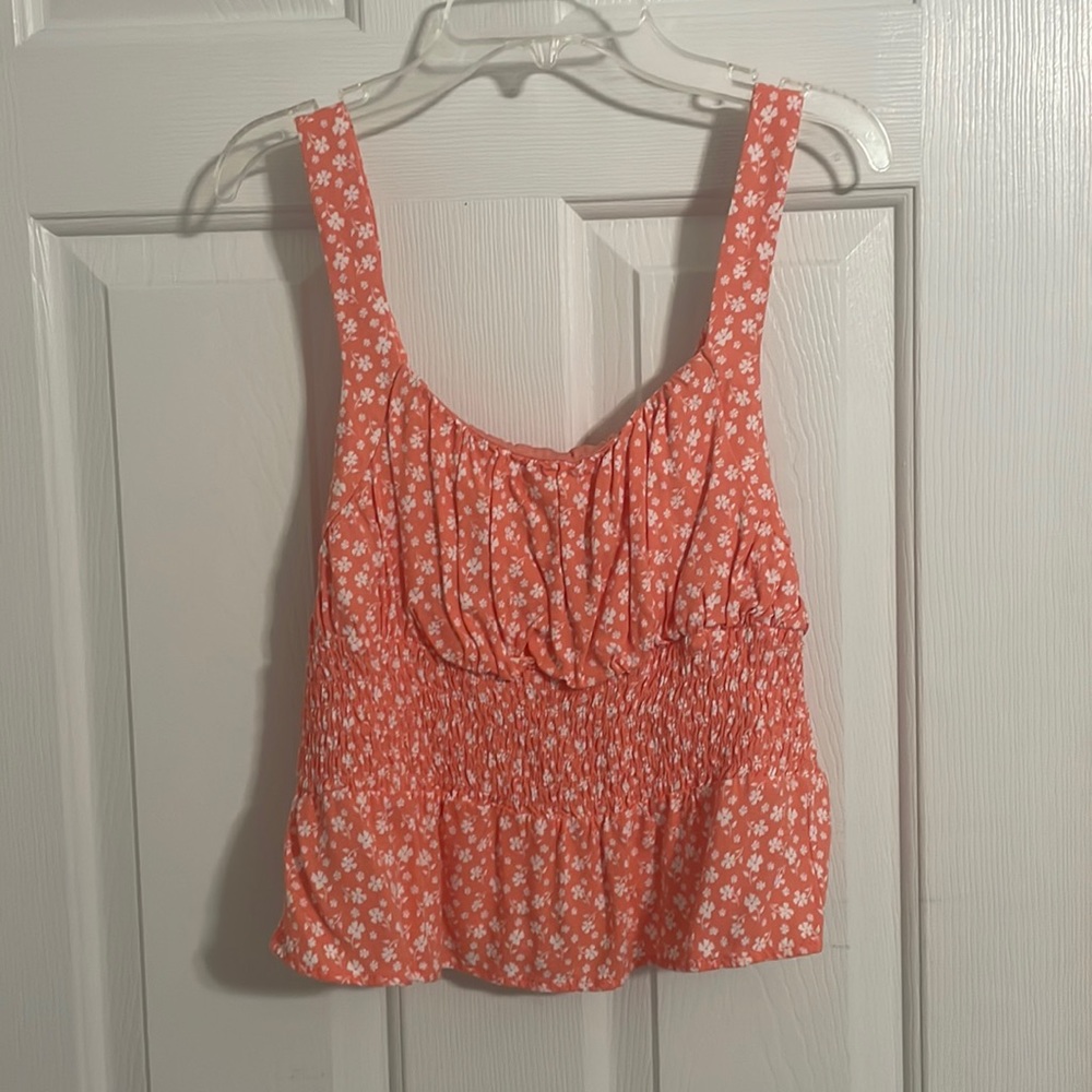 Medium- Coral Pink Spring Shirt